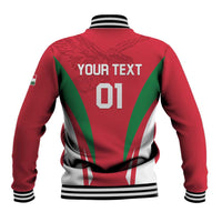 Custom Hungary 2024 Football Baseball Jacket Hajra Magyarok - Wonder Print Shop