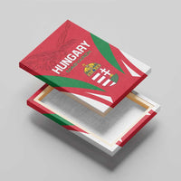 Hungary 2024 Football Canvas Wall Art Hajra Magyarok - Wonder Print Shop
