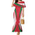 Custom Hungary 2024 Football Family Matching Mermaid Dress and Hawaiian Shirt Hajra Magyarok - Wonder Print Shop