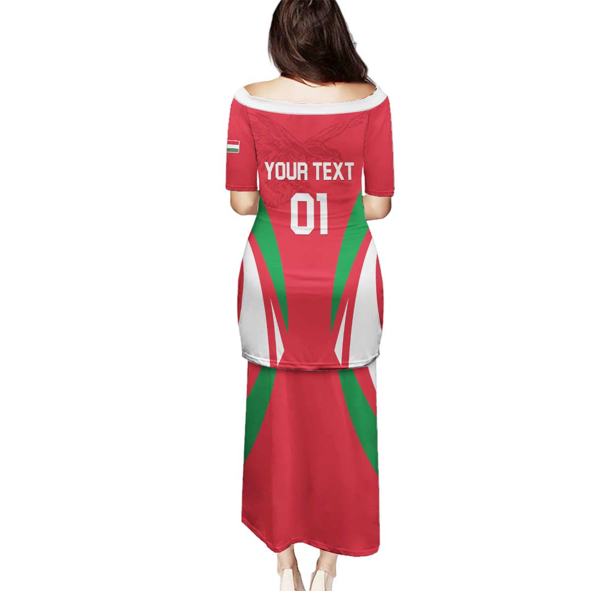 Custom Hungary 2024 Football Family Matching Puletasi and Hawaiian Shirt Hajra Magyarok - Wonder Print Shop