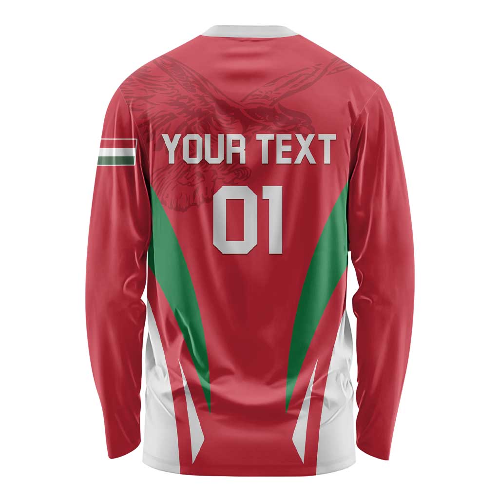 Custom Hungary 2024 Football Long Sleeve Shirt Hajra Magyarok - Wonder Print Shop