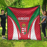 Hungary 2024 Football Quilt Hajra Magyarok - Wonder Print Shop