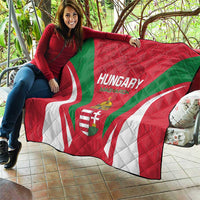 Hungary 2024 Football Quilt Hajra Magyarok - Wonder Print Shop
