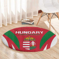 Hungary 2024 Football Round Carpet Hajra Magyarok
