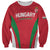 Custom Hungary 2024 Football Sweatshirt Hajra Magyarok - Wonder Print Shop