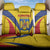 Romania 2024 Football Back Car Seat Cover Come On Tricolorii - Wonder Print Shop