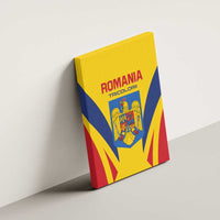 Romania 2024 Football Canvas Wall Art Come On Tricolorii - Wonder Print Shop