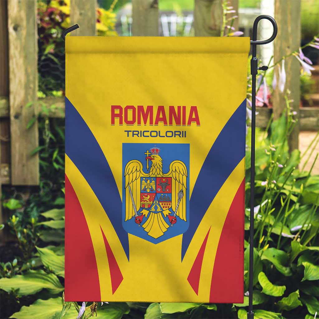 Romania 2024 Football Garden Flag Come On Tricolorii - Wonder Print Shop