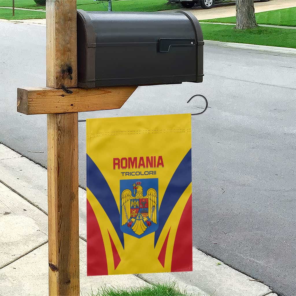 Romania 2024 Football Garden Flag Come On Tricolorii - Wonder Print Shop