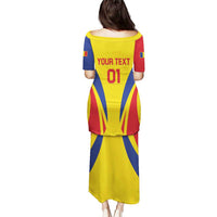 Custom Romania 2024 Football Puletasi Come On Tricolorii - Wonder Print Shop