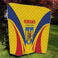 Romania 2024 Football Quilt Come On Tricolorii - Wonder Print Shop