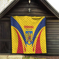 Romania 2024 Football Quilt Come On Tricolorii - Wonder Print Shop
