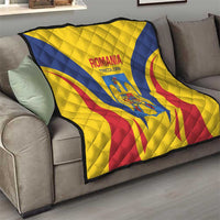 Romania 2024 Football Quilt Come On Tricolorii - Wonder Print Shop
