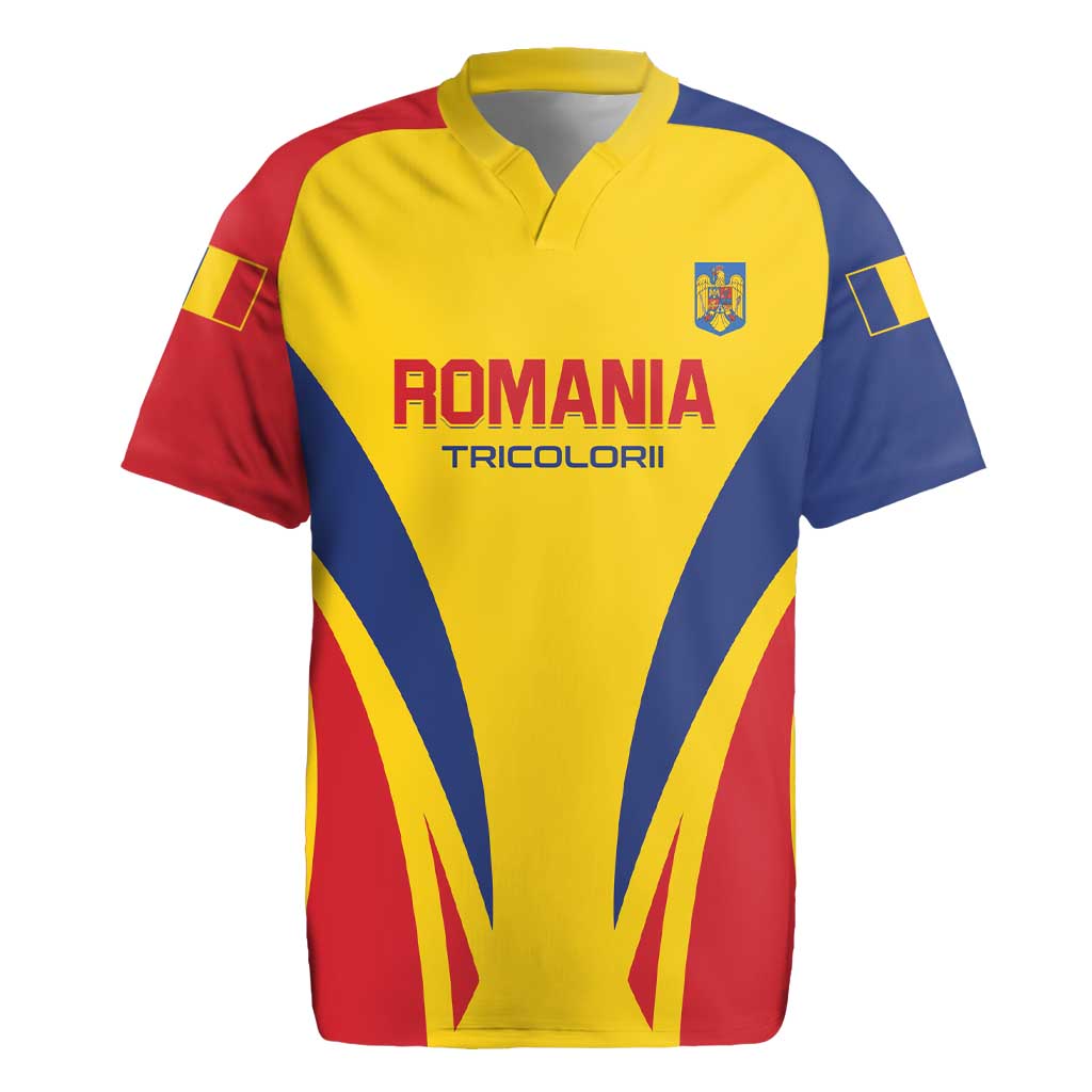 Custom Romania 2024 Football Rugby Jersey Come On Tricolorii - Wonder Print Shop