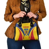 Romania 2024 Football Shoulder Handbag Come On Tricolorii