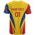 Custom Romania 2024 Football T Shirt Come On Tricolorii - Wonder Print Shop