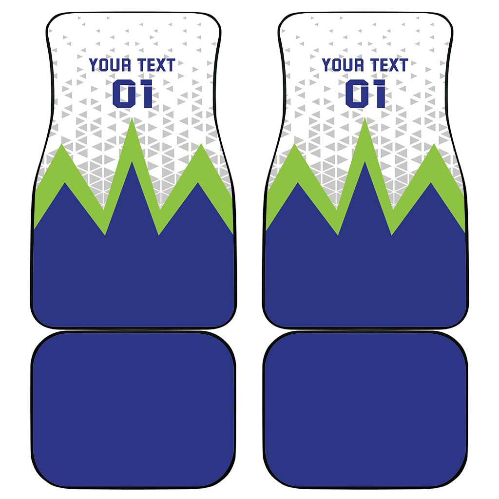 Slovenia 2024 Football Car Mats Slovenija Go Champions - Wonder Print Shop