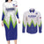 Custom Slovenia 2024 Football Couples Matching Long Sleeve Bodycon Dress and Long Sleeve Button Shirt Slovenija Go Champions - Wonder Print Shop