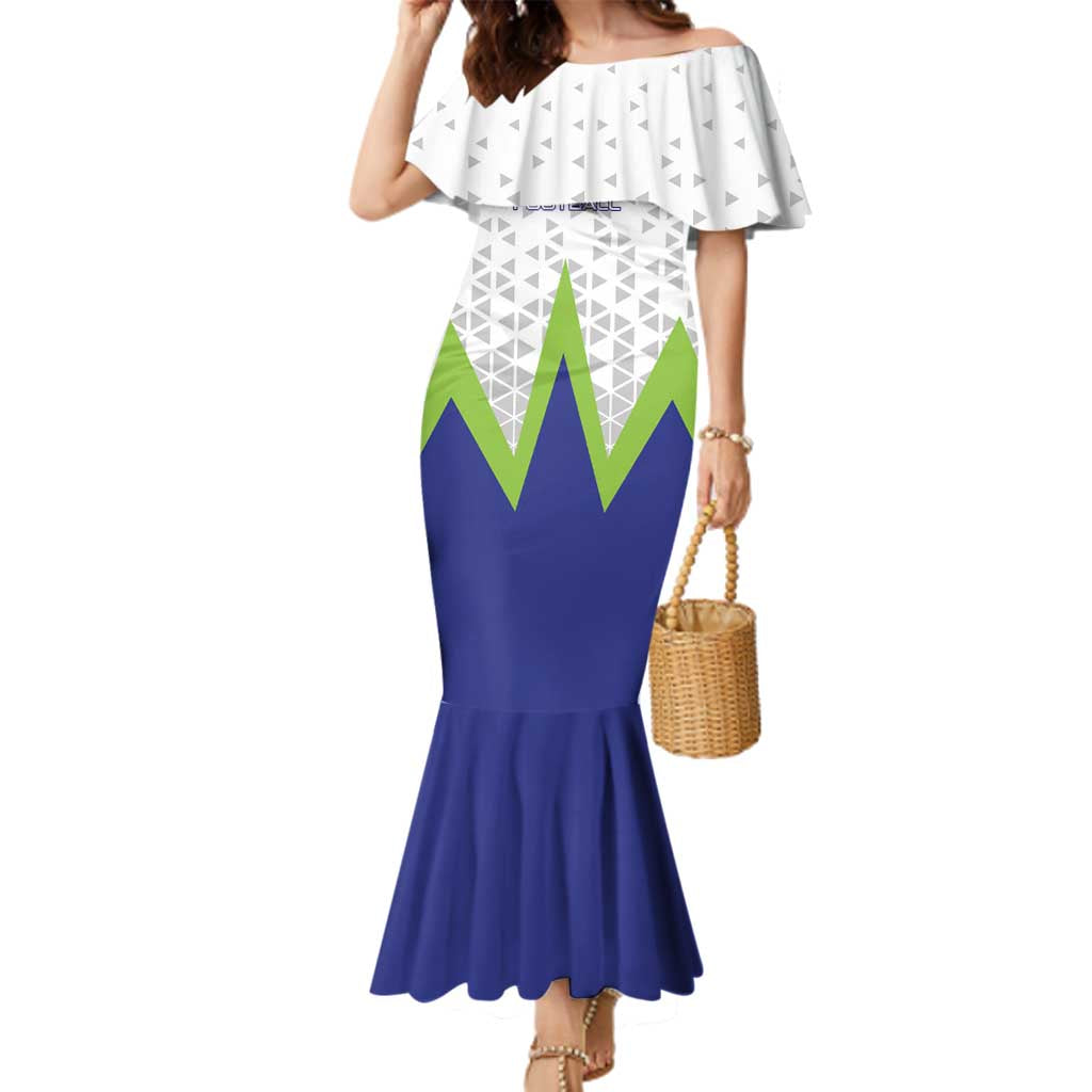 Custom Slovenia 2024 Football Family Matching Mermaid Dress and Hawaiian Shirt Slovenija Go Champions - Wonder Print Shop