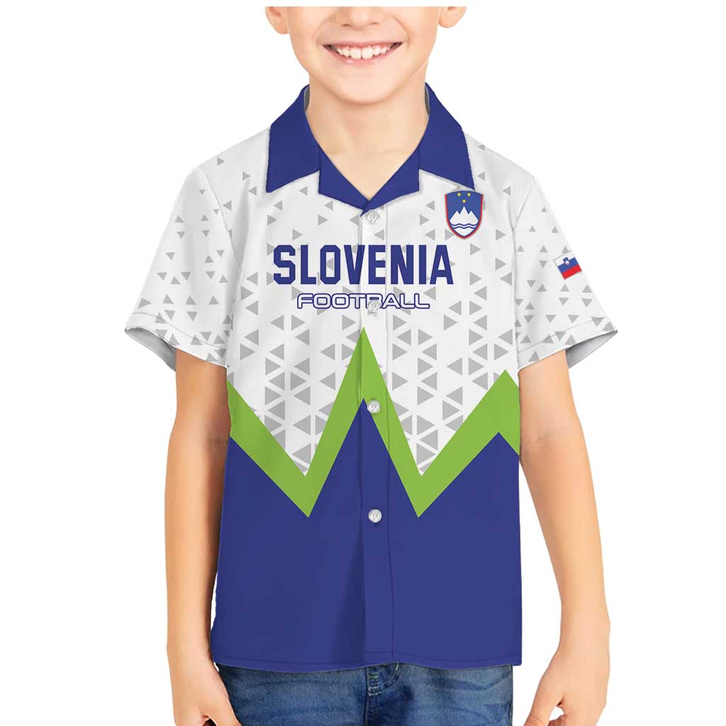 Custom Slovenia 2024 Football Family Matching Mermaid Dress and Hawaiian Shirt Slovenija Go Champions - Wonder Print Shop