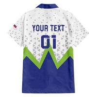 Custom Slovenia 2024 Football Family Matching Short Sleeve Bodycon Dress and Hawaiian Shirt Slovenija Go Champions - Wonder Print Shop