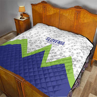 Slovenia 2024 Football Quilt Slovenija Go Champions - Wonder Print Shop