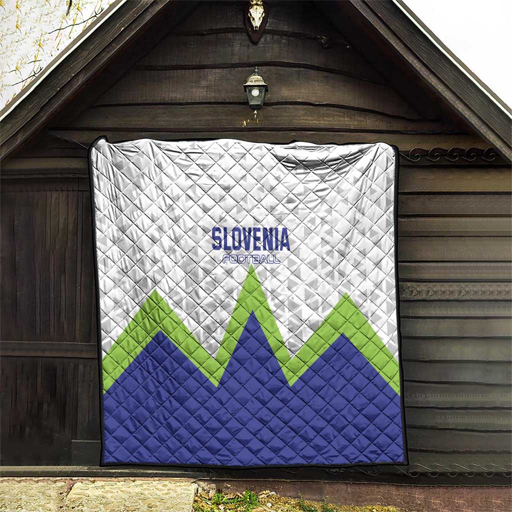 Slovenia 2024 Football Quilt Slovenija Go Champions - Wonder Print Shop