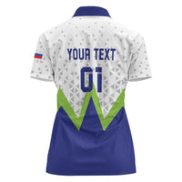 Custom Slovenia 2024 Football Women Polo Shirt Slovenija Go Champions - Wonder Print Shop