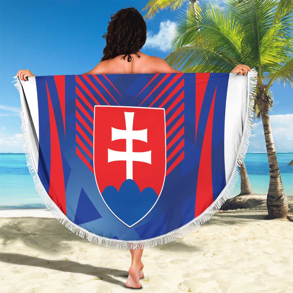 Slovakia 2024 Football Beach Blanket Slovenska Sokoli - Wonder Print Shop