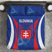 Slovakia 2024 Football Bedding Set Slovenska Sokoli - Wonder Print Shop