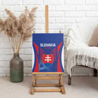 Slovakia 2024 Football Canvas Wall Art Slovenska Sokoli - Wonder Print Shop