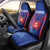 Slovakia 2024 Football Car Seat Cover Slovenska Sokoli - Wonder Print Shop