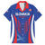 Custom Slovakia 2024 Football Family Matching Off Shoulder Maxi Dress and Hawaiian Shirt Slovenska Sokoli - Wonder Print Shop