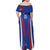 Custom Slovakia 2024 Football Family Matching Off Shoulder Maxi Dress and Hawaiian Shirt Slovenska Sokoli - Wonder Print Shop
