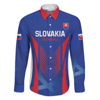 Custom Slovakia 2024 Football Family Matching Puletasi and Hawaiian Shirt Slovenska Sokoli - Wonder Print Shop