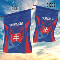 Slovakia 2024 Football Garden Flag Slovenska Sokoli - Wonder Print Shop