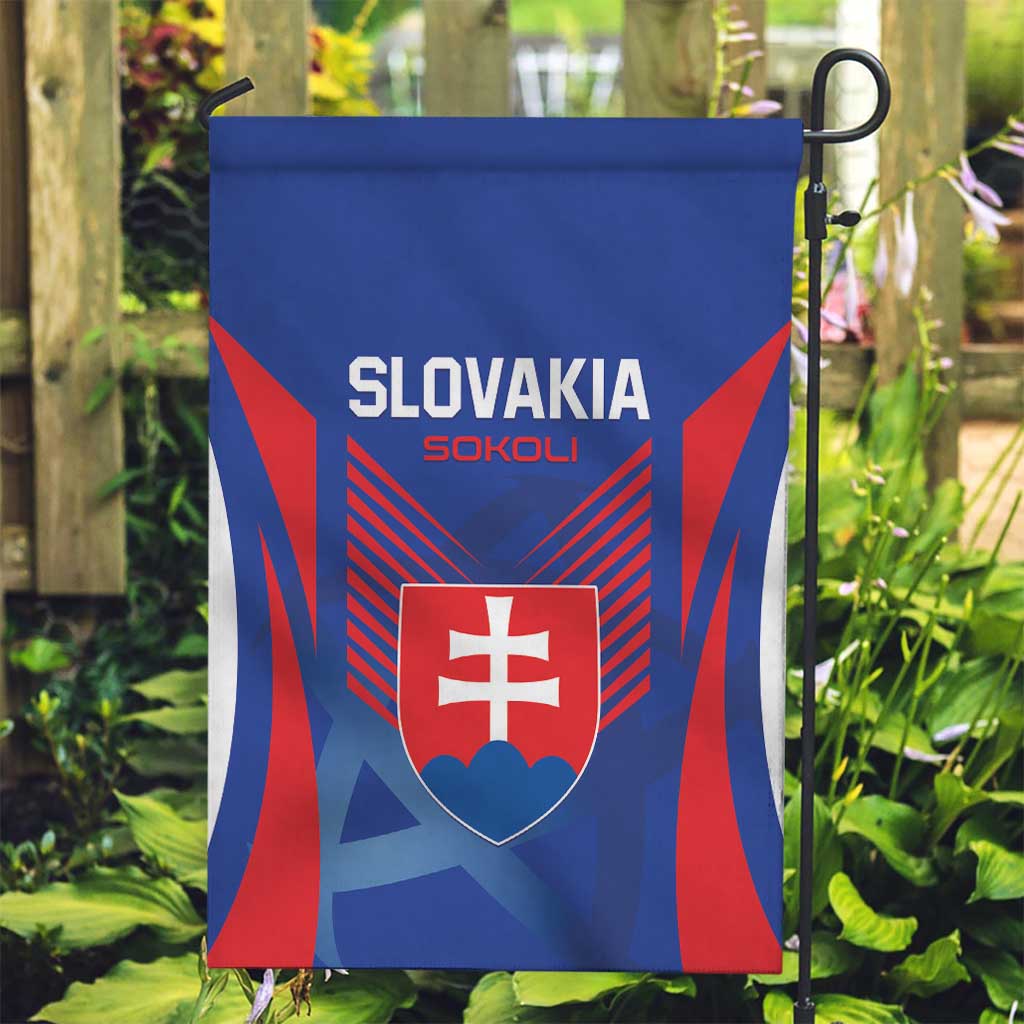 Slovakia 2024 Football Garden Flag Slovenska Sokoli - Wonder Print Shop