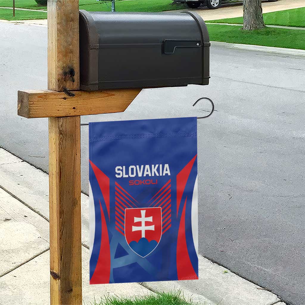 Slovakia 2024 Football Garden Flag Slovenska Sokoli - Wonder Print Shop