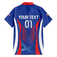 Custom Slovakia 2024 Football Hawaiian Shirt Slovenska Sokoli - Wonder Print Shop