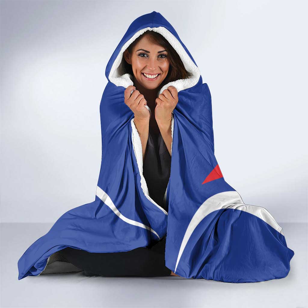 Slovakia 2024 Football Hooded Blanket Slovenska Sokoli