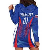 Custom Slovakia 2024 Football Hoodie Dress Slovenska Sokoli - Wonder Print Shop