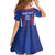 Custom Slovakia 2024 Football Kid Short Sleeve Dress Slovenska Sokoli - Wonder Print Shop