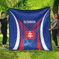 Slovakia 2024 Football Quilt Slovenska Sokoli - Wonder Print Shop