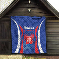 Slovakia 2024 Football Quilt Slovenska Sokoli - Wonder Print Shop