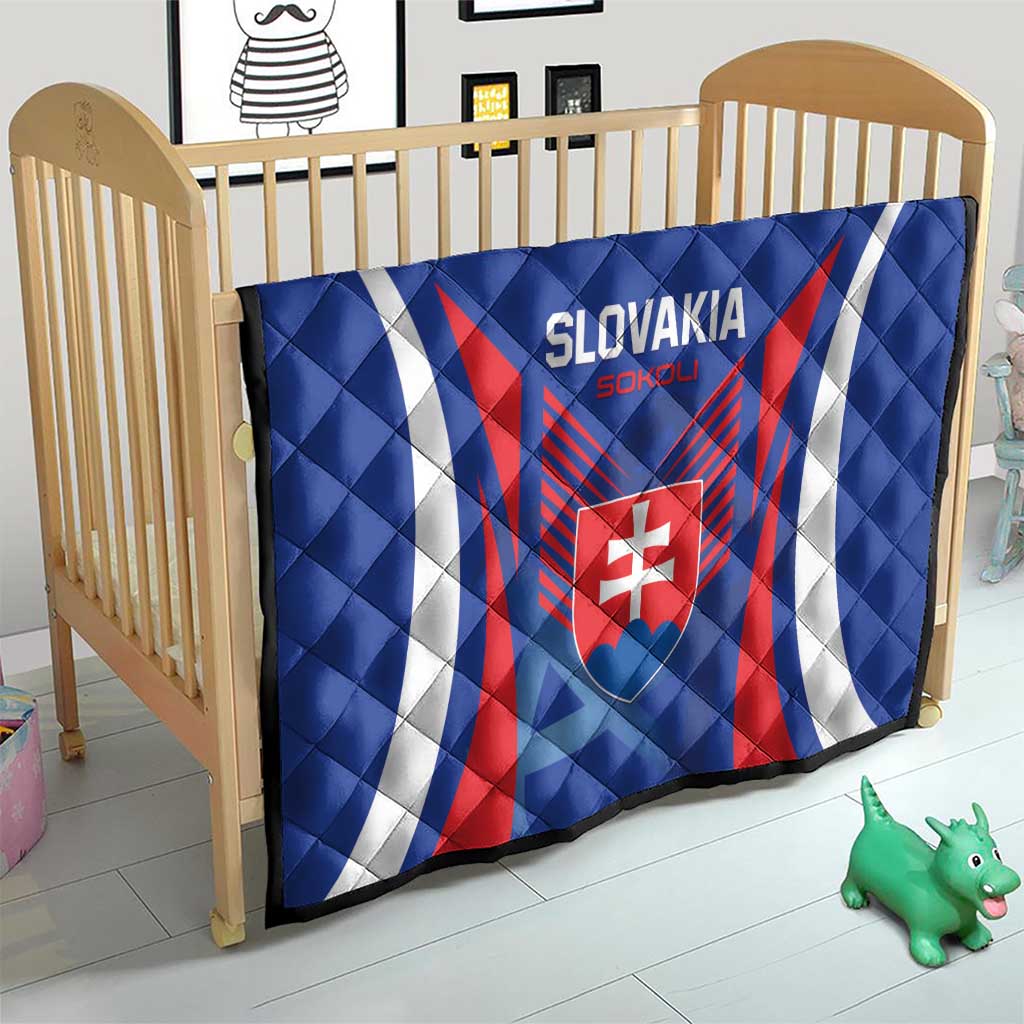 Slovakia 2024 Football Quilt Slovenska Sokoli - Wonder Print Shop