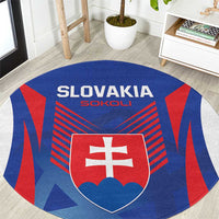 Slovakia 2024 Football Round Carpet Slovenska Sokoli