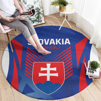 Slovakia 2024 Football Round Carpet Slovenska Sokoli