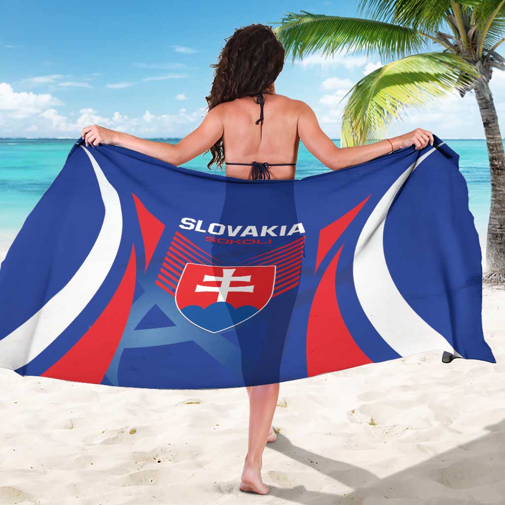 Slovakia 2024 Football Sarong Slovenska Sokoli - Wonder Print Shop