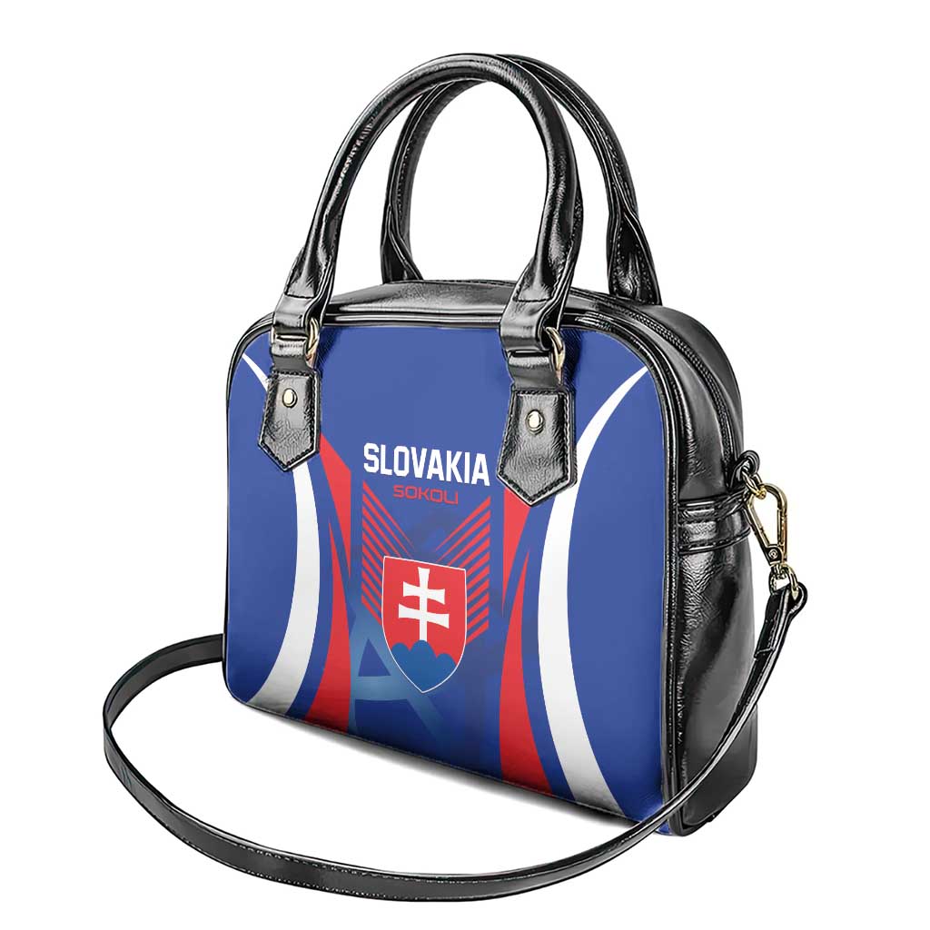 Slovakia 2024 Football Shoulder Handbag Slovenska Sokoli