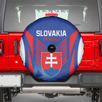 Slovakia 2024 Football Spare Tire Cover Slovenska Sokoli - Wonder Print Shop